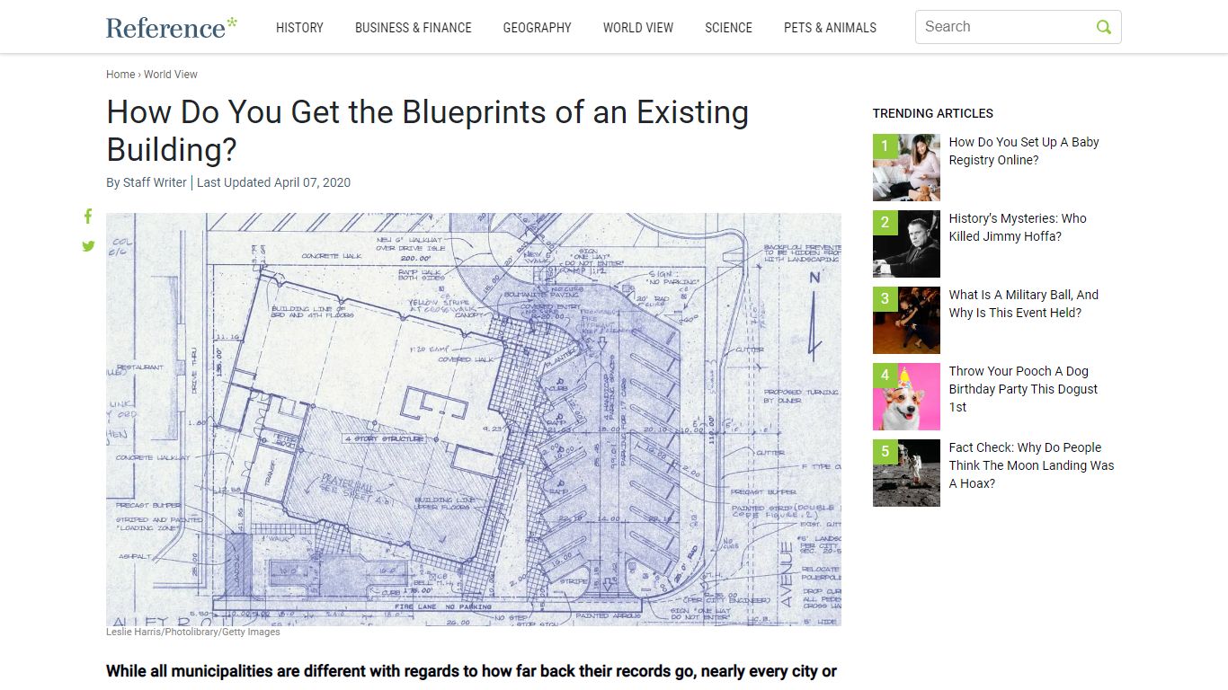 How Do You Get the Blueprints of an Existing Building?