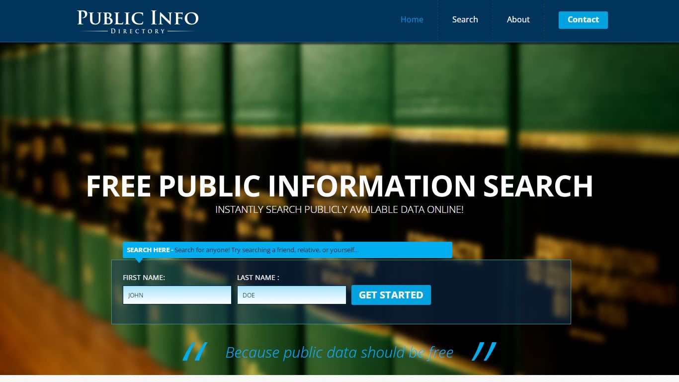 Public Records Directory